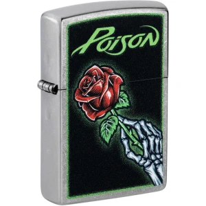 Poison Band Street Chrome Zippo Lighter