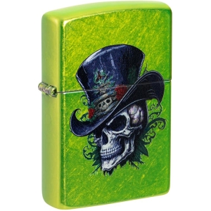 Steampunk Skeleton Design Lurid Zippo Lighter