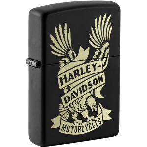 Harley-Davidson Black Matte Zippo Lighter
