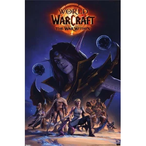 World of Warcraft - The War Within - Expansion Key Art Gaming Poster - 22.375" x 34"