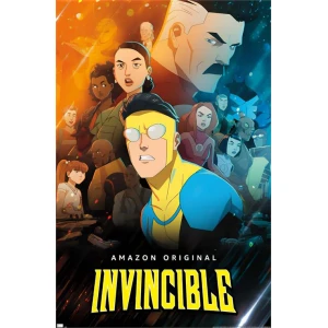 Invincible Animated Series - Group One Sheet Poster - 22.375" x 34"