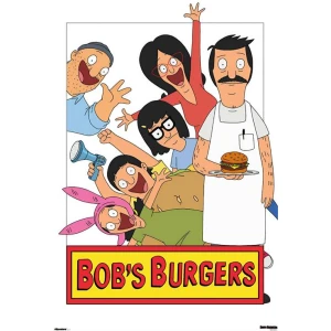 Bob's Burgers - Key Art TV Poster - 22.375" x 34"
