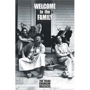 Texas Chainsaw Massacre - Welcome to the Family Poster - 24" x 36"