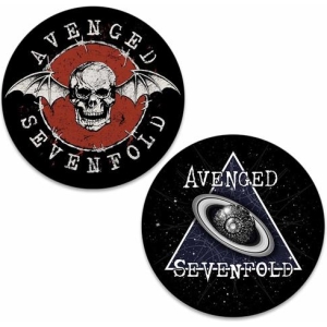 Avenged Sevenfold - Skull / Space Slipmat (2pc set) - 12