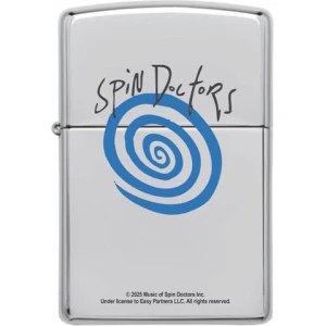 Spin Doctors Brushed Chrome - Black Ball Exclusive Zippo Lighter