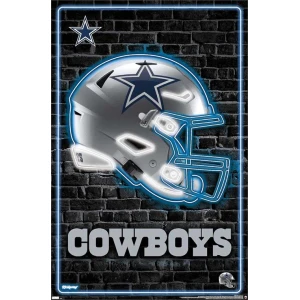 Dallas Cowboys Helmet Poster - 22.375" x 34"