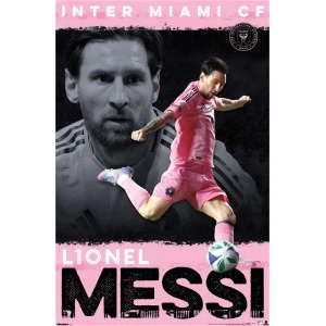 Lionel Messi Sports Poster - 22.375" x 34"