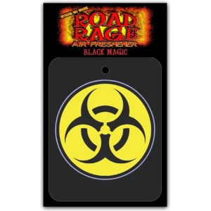 Biohazard Road Rage® Auto Air Freshener - Black Magic Fragrance