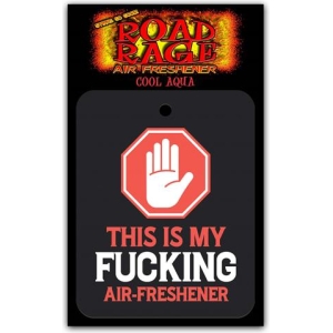 This Is My Fucking Air Freshener Road Rage® Air Freshener - Cool Aqua Fragrance