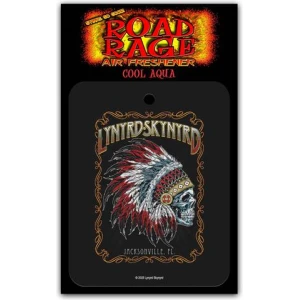 Lynyrd Skynyrd Native American Skull Road Rage® Air Freshener - Cool Aqua Fragrance