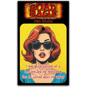 I Didn't Wear Earrings Road Rage® Air Freshener - Pina Colada Fragrance