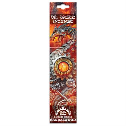 Red Dragon Pyrasaur Alchemy Incense - Sandalwood Fragrance (1pk - 20 Sticks)