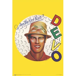 Devo - Are We Not Men? Poster - 24" x 36"