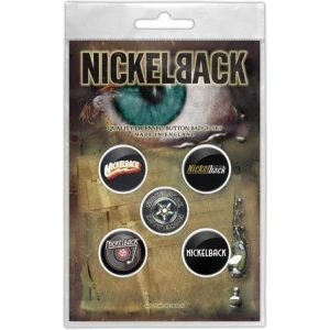 Nickelback Silver Side Up Button Set (Pack of 5)