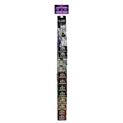 Daveed Benito Incense 12pk Clip Strip Display