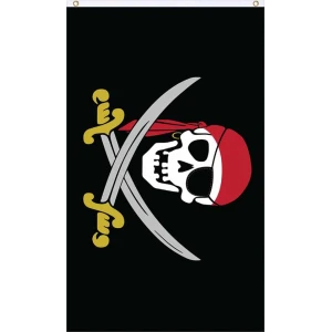 Jolly Roger Classic Pirate Fly Flag 3' x 5'