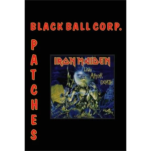 Iron Maiden Live After Death - 4 x 4 in. Woven Patch