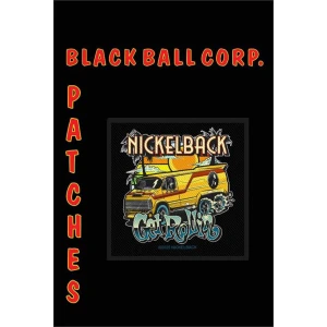Nickelback Get Rollin'- 4 x 4 in. Woven Patch
