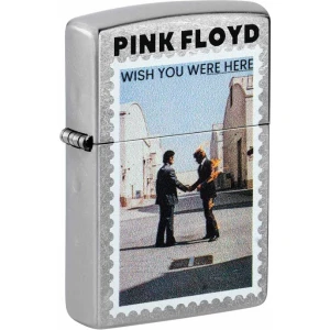 Pink Floyd Wish You Were Here Street Chrome Zippo Lighter