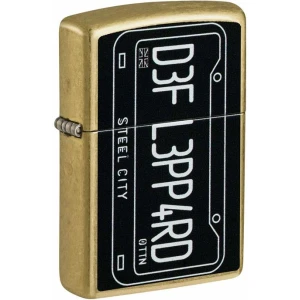 Def Leppard Street Brass Zippo Lighter