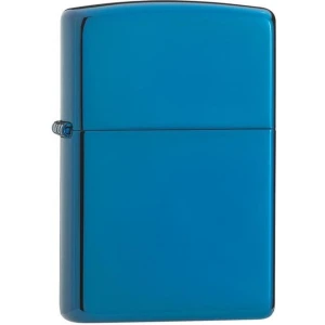 High Polish Blue Zippo Lighter