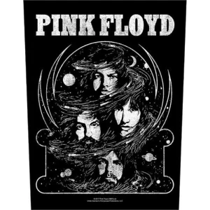 Pink Floyd - Cosmic Faces Woven Back Patch - 14" x 11"