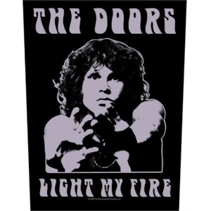 The Doors - Light My Fire Woven Back Patch - 14" x 11"