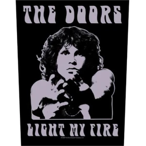 The Doors - Light My Fire Woven Back Patch - 14" x 11"