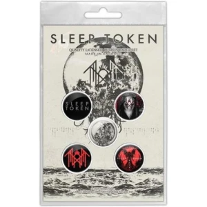 Sleep Token - Take Me Back To Eden Button Set (Pack of 5)
