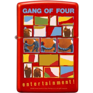 Gang of Four Entertainment - Metallic Red Zippo Lighter - Black Ball Exclusive