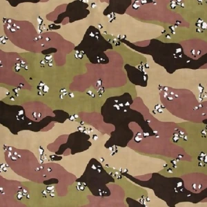 Camo Brown Bandana 21" x 21" - Polyester