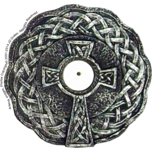 Celtic Round Polyresin Incense Burner