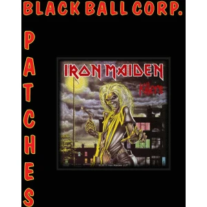 Iron Maiden Killers - 4 x 4 in. Woven Patch