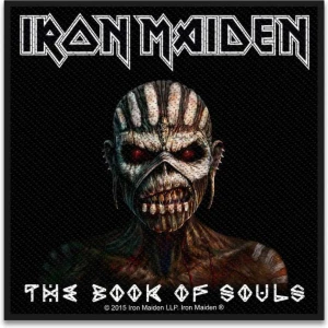 Iron Maiden Book of Souls - 4 x 4 in. Woven Patch