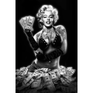 Money Shot Marilyn Monroe Poster - 24" x 36"