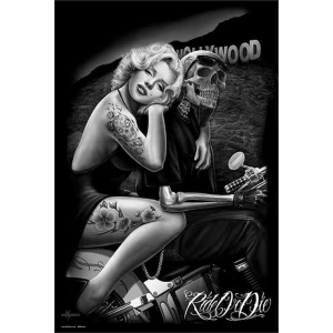 Hollywood Homegirl Marilyn Monroe - David Gonzales Poster 24" x 36"