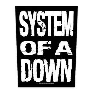 System of a Down Logo Back Patch - 14" x 11"