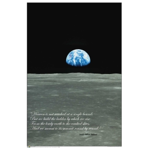 Earthrise Educational Poster 24" x 36"